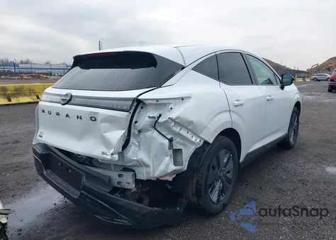 2025 Nissan Murano Sl из США, поврежденный, VIN 5N1AZ3CS0SC131029